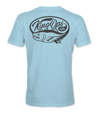 KING OPS 'TUNA KING' ICE BLUE SHIRT